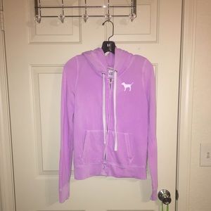 Victoria Secret PINK Zip Up Hoodie.